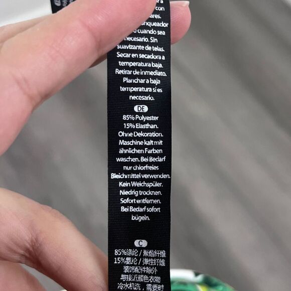 Wildfox Women Size S Green Yellow High Rise Novelty Palm Pinapple NEW Leggings - Picture 12 of 15